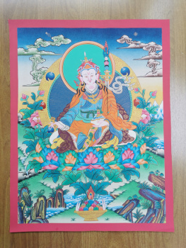 Thangka - Guru Rinpoche | 55x42cm | Exklusives Einzelstück